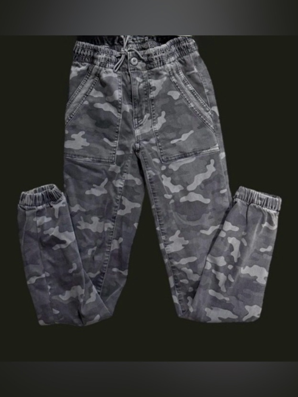 American Eagle XS Camo Denim Jogger Pants